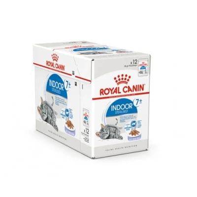 Afbeelding van 12x85g Indoor Sterilised 7+ in Gelei Royal Canin Kattenvoer