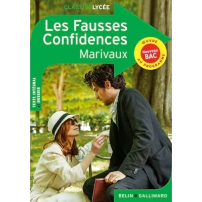 Afbeelding van ISBN Les Fausses Confidences boek Frans 224 pagina&#039;s