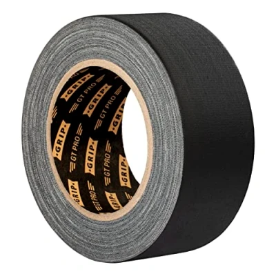 Afbeelding van GRIP Eventbasics GT PRO tape zwart, weefseltape 50 mm x 25 m, markeren, repareren, Art