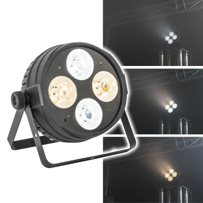 Afbeelding van AFX CLUB WHITE450 LED PAR Koplamp 4x50 Watt CW/WW Theater Spot Fresnel