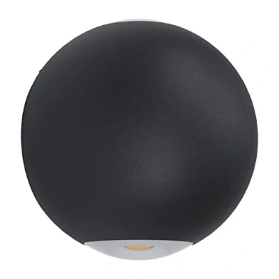 Afbeelding van EGLO ABUGO Wandlamp buiten LED 10.5 cm Zwart