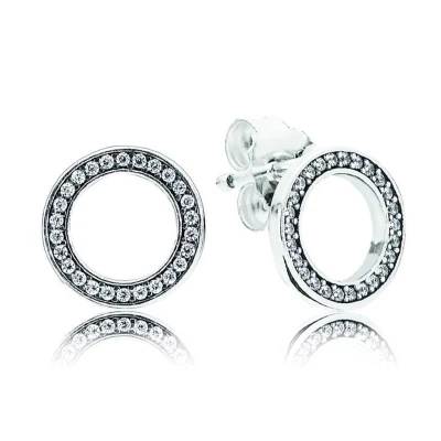Afbeelding van Pandora Oorstekers zilver &#039;Pandora Forever&#039; 290585