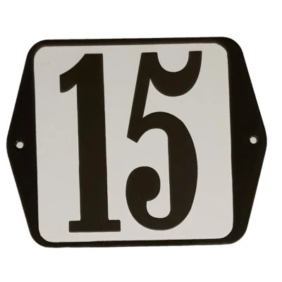 Afbeelding van Huisnummer standaard nummer 15 Warentuin Mix