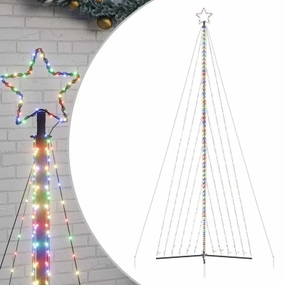 Afbeelding van vidaXL Kerstboomverlichting 789 kleurrijke LED&#039;s 476 cm