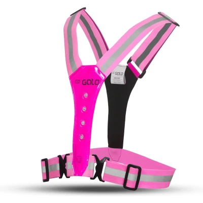 Afbeelding van Gato Safer sport led vest hot pink one size