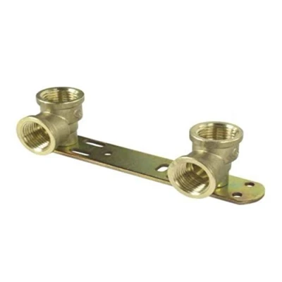 Afbeelding van Verborgen Douchebeugel/Lengte 150mm/Thermostatische Mengkraan Bar Achterplaat BSP Draad Kraan Aansluiting Set 1/2x1/2 x L 150 Wärmer System PSW Trade Leveranciers LTD