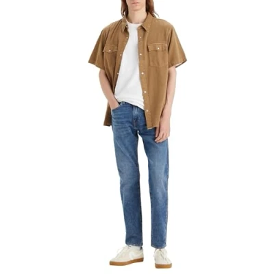 Afbeelding van Levi&#039;s 502 Taper Jeans Tapered Fit, Heren, Maat: 30x30, Free to be cool