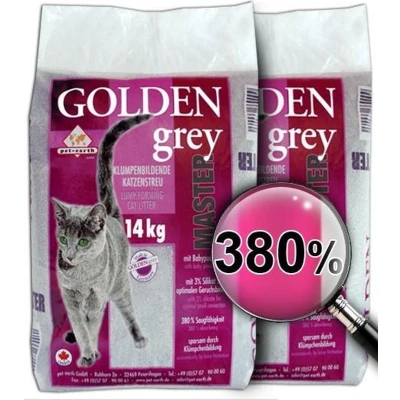 Afbeelding van 14kg Golden Grey Kattenbakvulling
