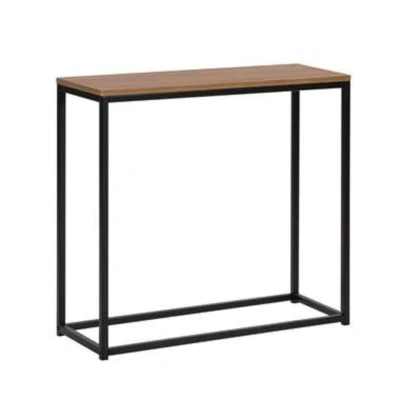 Afbeelding van Beliani Consoletafel DELANO Donkere houtkleur mdf