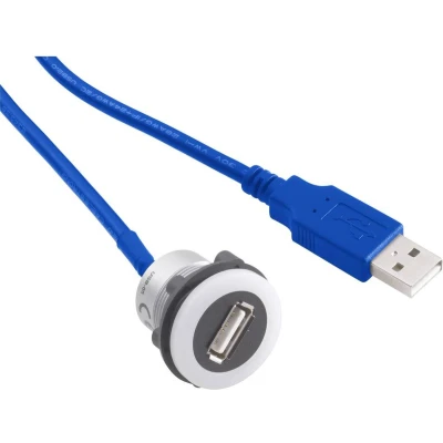 Afbeelding van TRU COMPONENTS USB 12 BK inbouwbus 3.0 Inhoud: 1 stuk(s)