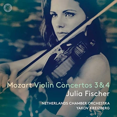 Afbeelding van Julia Fischer, Netherlands Chamber Orchestra, Yakov Kreizberg Mozart: Violin Concertos 3 &amp; 4 (CD)