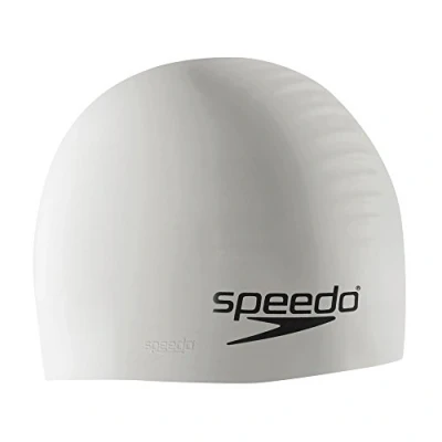Afbeelding van Speedo Siliconen badmuts, uniseks, wit, eenheidsmaat
