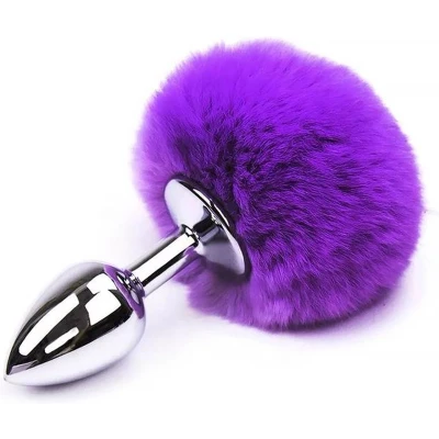 Afbeelding van Buttplug met Pompon Maat S