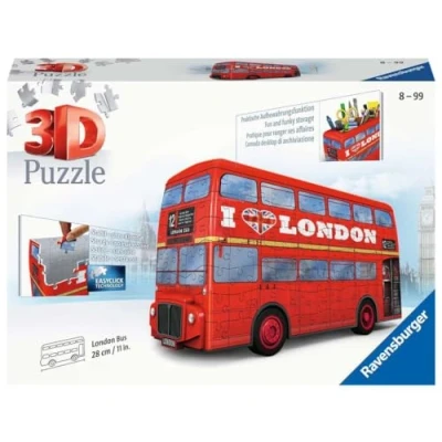 Afbeelding van Ravensburger London Bus 3D puzzel 216 stukjes