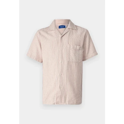 Afbeelding van Jack &amp; Jones Joratlas Resort Overhemd, Heren, Maat: Small, Brown