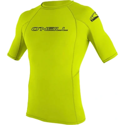 Afbeelding van O&#039;Neill Basic Skins S/S Rashguard Surfshirt Unisex Maat 164