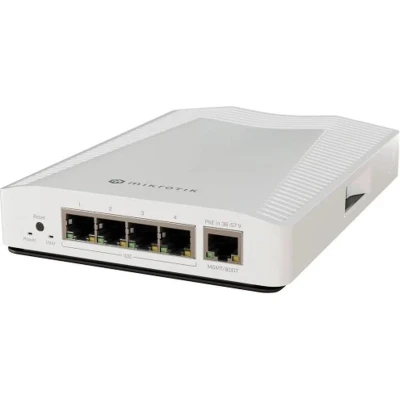 Afbeelding van MikroTik Cloud Router Switch CRS304 4XG IN, 4x 10GB RJ45 poorten, DIN