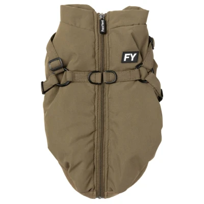 Afbeelding van Fuzzyard Hondenjas Flash Hondenkleding Kaki 1