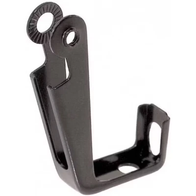 Afbeelding van Bofix 230402 lamphaak atb zwart groot per 10 stuks