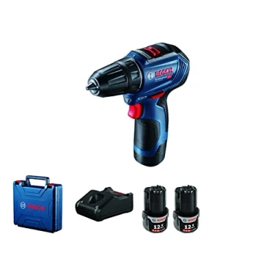 Afbeelding van Bosch Professional 12V systeem accu boorschroevendraaier GSR 30 (incl. 2x2.0 Ah accu, snellader GAL 40, in een ambachtelijke koffer)