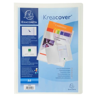 Afbeelding van Exacompta offertemap Krea Cover PP A4 wit