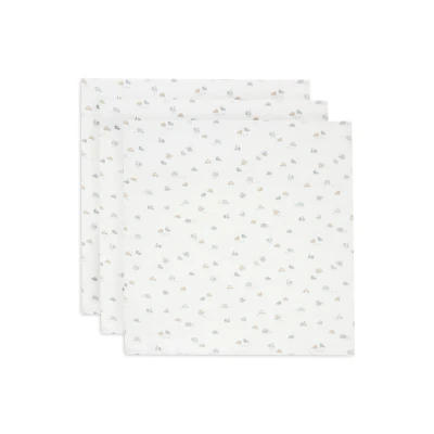 Afbeelding van Jollein Hydrofiele Doek Small 70x70cm On The Go (3Pack)