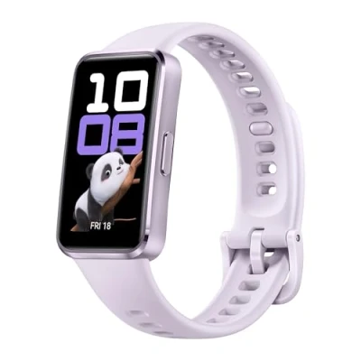 Afbeelding van HUAWEI Band 10 Smartwatch AI powered fitnessmonitoring, Geavanceerde slaapanalyse, Gemiddelde HRV tijdens slaap en slaapinzichten, tot 14 dagen batterijduur, Aluminium behuizing, iOS &amp; Android, Paars