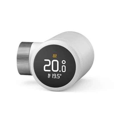 Afbeelding van Tado Slimme Radiatorknop X, Verwarming Regelen via De App en Smart Speaker, Alexa, Siri, Google Assistant, Bespaart Energie Kosten, Zelf Installeren, Niet Compatibel met V3+
