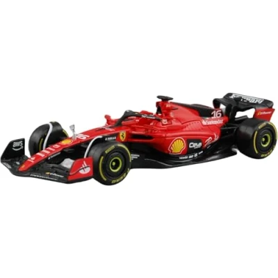 Afbeelding van JODIYAAH Bburago 1/43 F1 2023 SF23 16 # Charles Leclerc Scuderia Ferrari 55 Carlos Sainz Legering Auto Gegoten Model Collectie Gift (1/43 #)