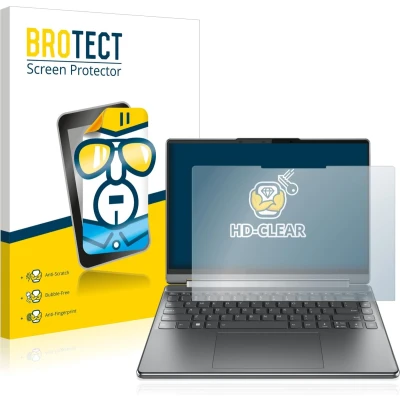 Afbeelding van BROTECT Screenprotector voor Lenovo Yoga 9i Gen 7 14&quot; 16:10 Folie Beschermfolie transparant