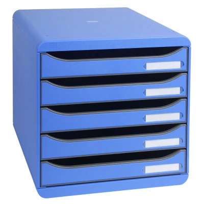 Afbeelding van Exacompta ladenblok Big Box Plus Classic, ijsblauw