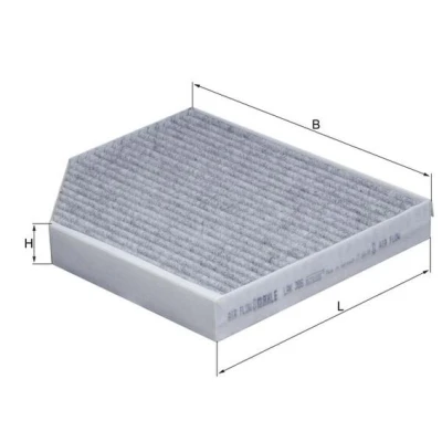Afbeelding van Mahle Original Interieurfilter LAK 386