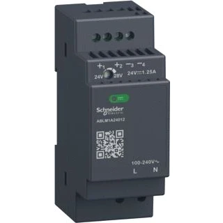Afbeelding van Schneider electric phaseo voeding ac 100 240v 1 2a schroefaansluiting ip20 hxbxd 91x36x55mm ablm1a24012