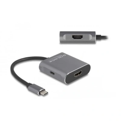 Afbeelding van Delock USB Type C™ Splitter (DP Alt Mode) zu 2 x HDMI MST mit Ty