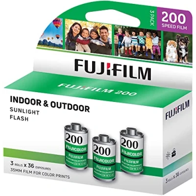Afbeelding van Fujifilm Fujicolor 200 Kleuren Negatieve Film ISO 200, 35mm Grootte, 36 Blootstelling, CA