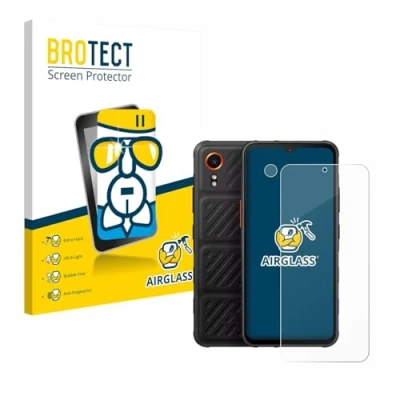 Afbeelding van BROTECT Screenprotector voor Samsung Galaxy XCover 7 Enterprise Edition (Voor+Camera) Folie Beschermfolie Beschermglas transparant