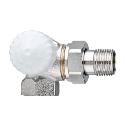 Afbeelding van Heimeier V exact thermostaatkraan 1/2&quot; dubbelhaaks links. Artikelnr: 3713 02.000