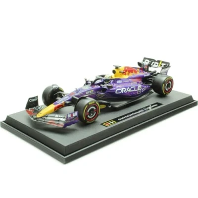 Afbeelding van Verstappen Red Bull RB19#1 winnaar GP LAS VEGAS Formule 1 F1 schaal 1/18 30 cm model auto DieCast BBurago 18 18003V L