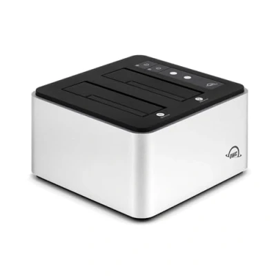 Afbeelding van OWC drive Dock USB 3.2 (10 Gb/s) Dual Bay docking station voor 2,5 inch en 3,5 SATA drives