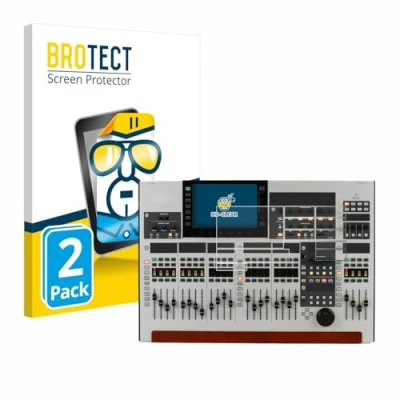 Afbeelding van BROTECT Screenprotector voor Behringer Wing (Set bestaande uit 11 folies) Folie Beschermfolie transparant (2 Stuks)