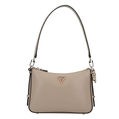 Afbeelding van GUESS schoudertas Daryna II Top Zip Shoulder Bag Taupe