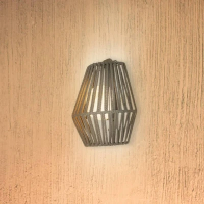 Afbeelding van Newgarden Conta LED accu buitenwandlamp, taupe