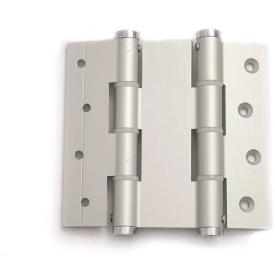 Afbeelding van Justor deurveerscharnier dubbelwerkend aluminium zilvergrijs, 120 mm lang, dd 40mm