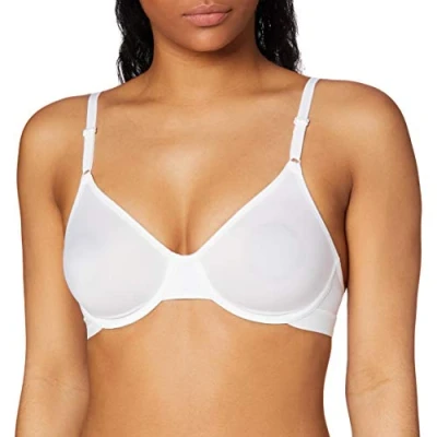 Afbeelding van Triumph Micro Fun W niet gevoerde bekabelde beha voor dames, Wit, 75C