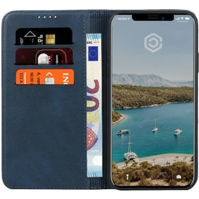 Afbeelding van Casecentive Leren Wallet case iPhone 11 Pro blauw