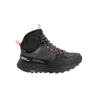 Afbeelding van Jack Wolfskin Terraquest Texapore MID Outdoorschoenen, Dames, Maat: 35.5, Phantom Textiel/ synthetisch