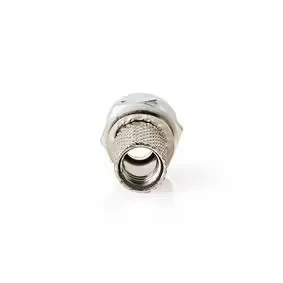Afbeelding van F connector 7.4 mm plug Nedis (Mannelijk, Metaal)