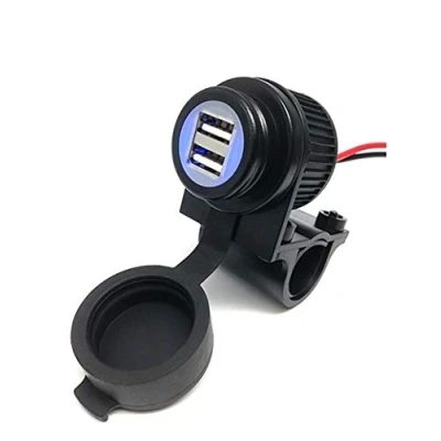 Afbeelding van Cliff Top 3.3 Amp Universele Motorcycle USB oplader voor GPS, Sat Nav, Smart Phone enz.