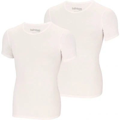 Afbeelding van Apollo ondershirt met bamboe (set van 2) wit