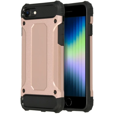 Afbeelding van Apple iPhone 7 Hoesje Kunststof iMoshion Hardcase/Backcover Rosé goud Telefoonhoesje